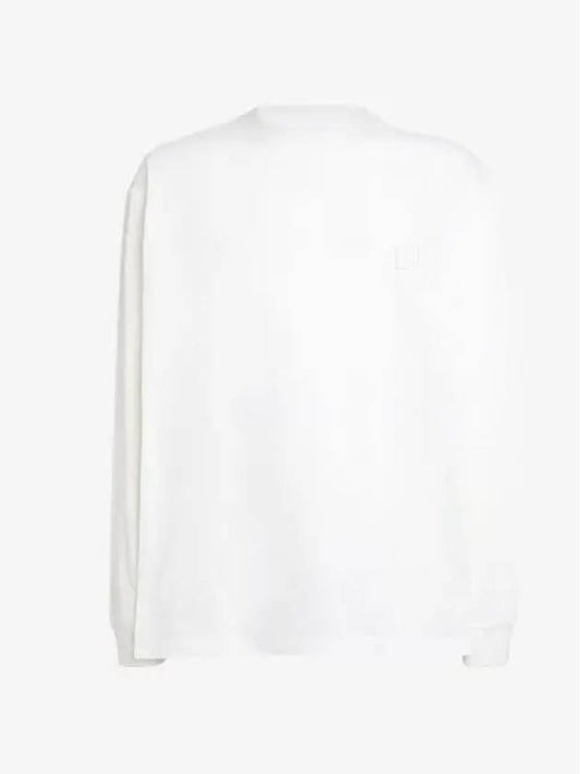 Flower back logo long sleeve t-shirt white men W241TS16717W - WOOYOUNGMI - BALAAN 1