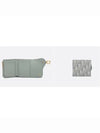 Saddle Oblique Jacquard Lotus Wallet Grey - DIOR - BALAAN 5