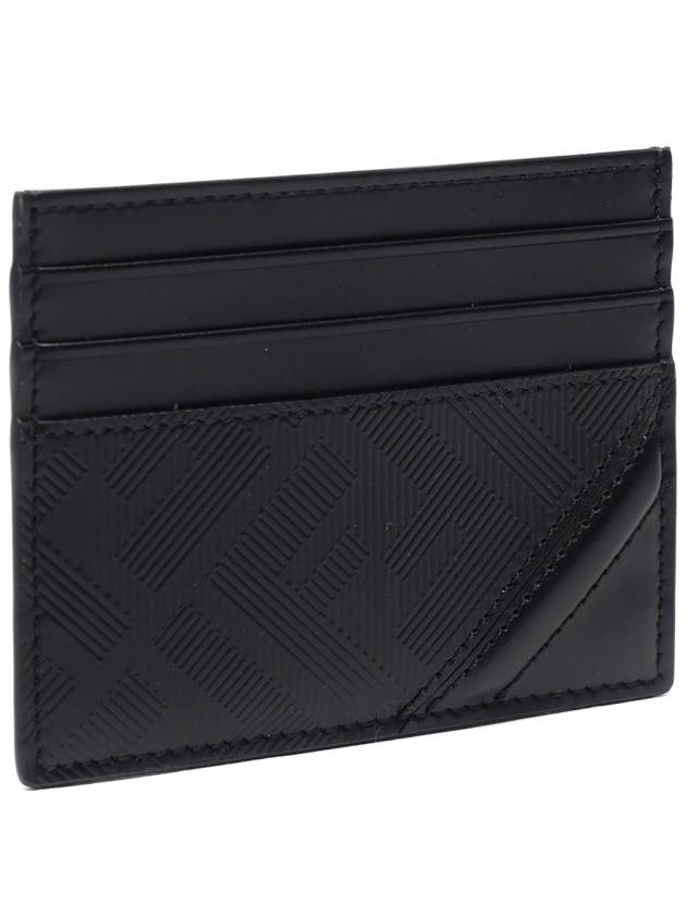 Shadow Diagonal Card Wallet Black - FENDI - BALAAN 4