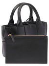 Candy Acro Intrecciato Tote Bag Black - BOTTEGA VENETA - BALAAN 5