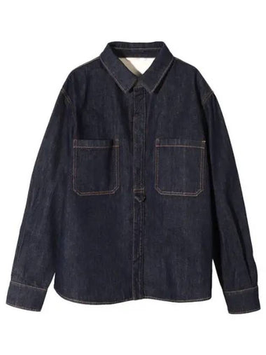 denim shirt jacket - VALENTINO - BALAAN 1