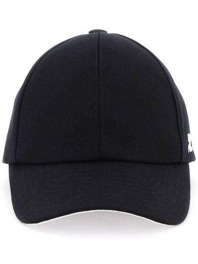 Embroidered Logo Ball Cap Black - COURREGES - BALAAN 2