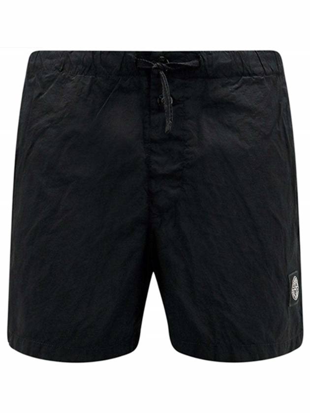 Swimming Nylon Trunk Shorts Black - STONE ISLAND - BALAAN 2