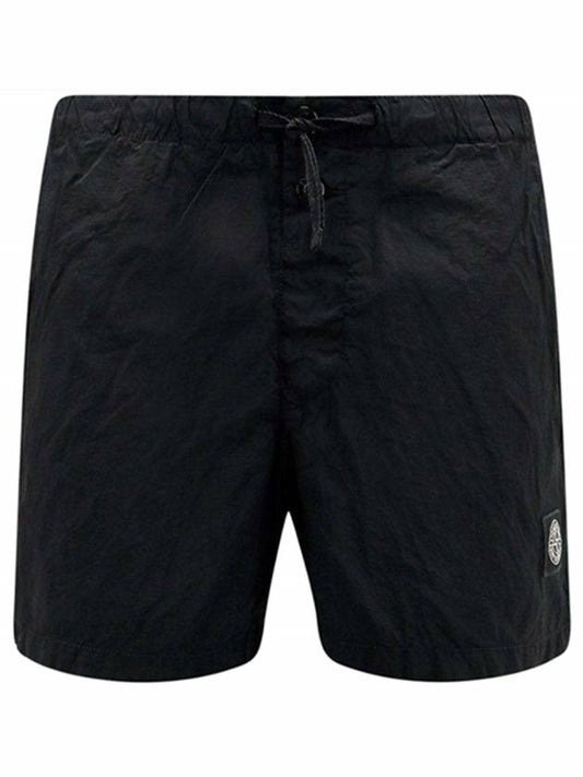 Swimming Nylon Trunk Shorts Black - STONE ISLAND - BALAAN 2