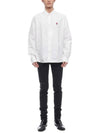 De Coeur Long Sleeve Shirt Ivory - AMI - BALAAN 4