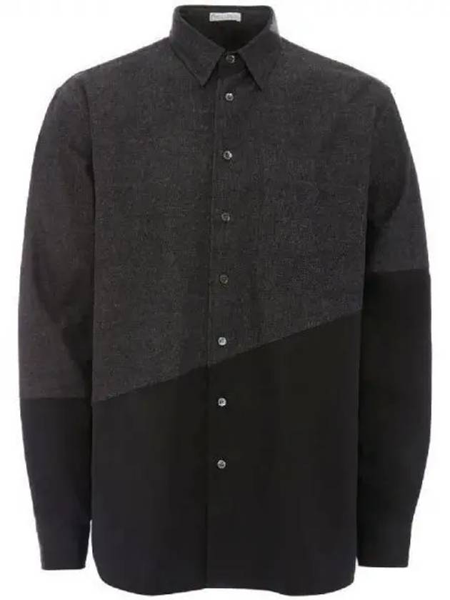 bicolor patchwork shirt - JW ANDERSON - BALAAN 1