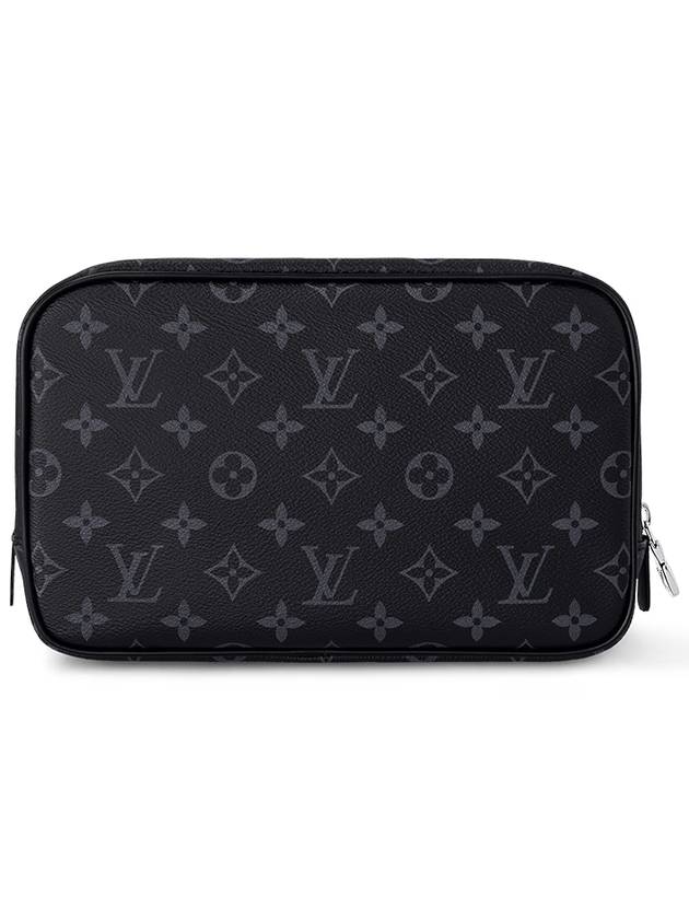 Toilet Monogram Eclipse GM Pouch Bag Black - LOUIS VUITTON - BALAAN 5