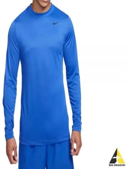 Dri-FIT League Long Sleeve T-Shirt Blue - NIKE - BALAAN 2