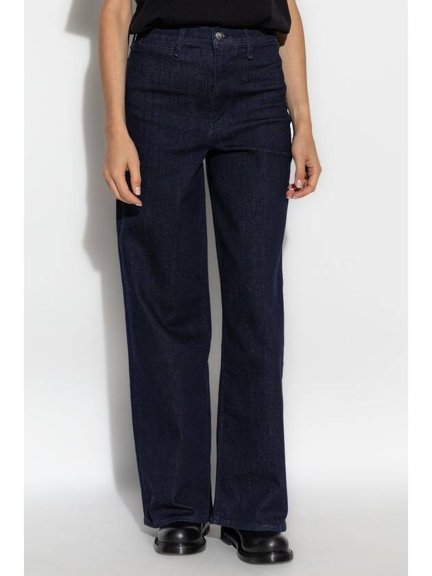 Rag & Bone  Wide-leg Jeans, Women's, Navy Blue - RAG & BONE - BALAAN 3