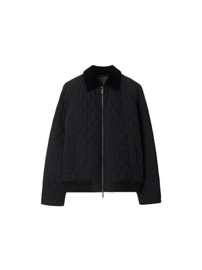 Taunton Quilted Nylon Jacket Black - BURBERRY - BALAAN 2