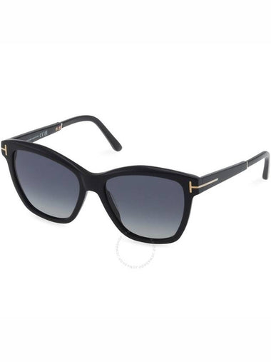 Tom Ford Lucia Polarized Smoke Cat Eye Ladies Sunglasses FT1087 01D 54 - TOM FORD - BALAAN 1