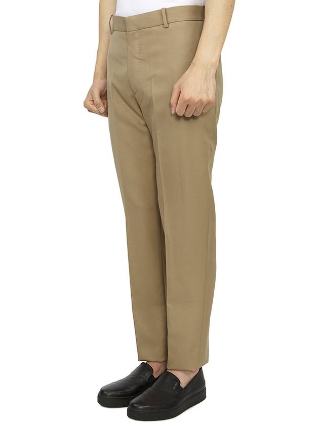 Tailored Cigarette Straight Pants Dark Beige - ALEXANDER MCQUEEN - BALAAN 3