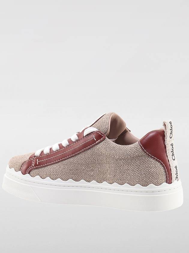 Sneakers Lauren Chloè in canvas e pelle - CHLOE - BALAAN 3