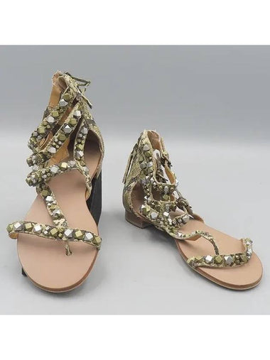 Smith Market Used Luxury Stud Sandals Women s Shoes - ASH - BALAAN 1