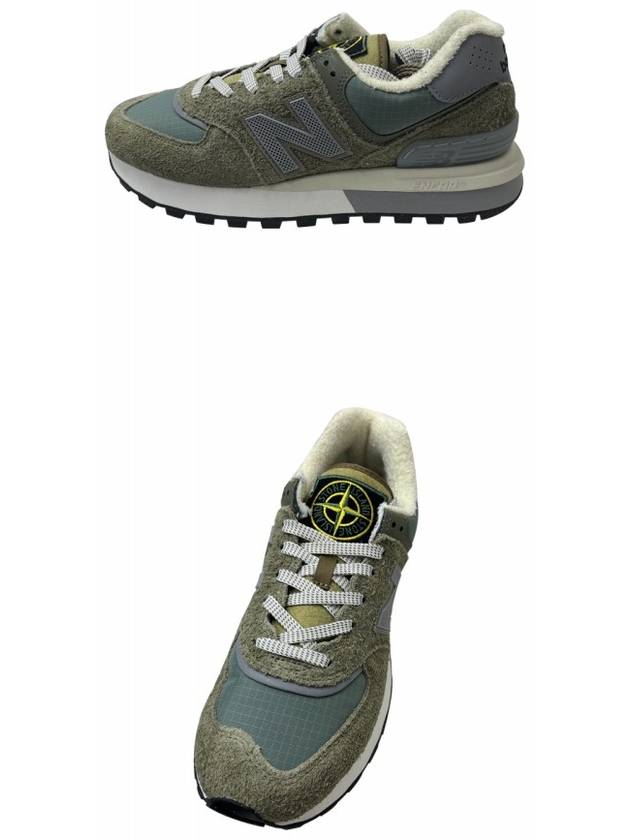 Stone Island 574 Low Top Sneakers Legacy Green - NEW BALANCE - BALAAN 5