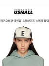 E Logo Snapback Black White - FEAR OF GOD ESSENTIALS - BALAAN 2