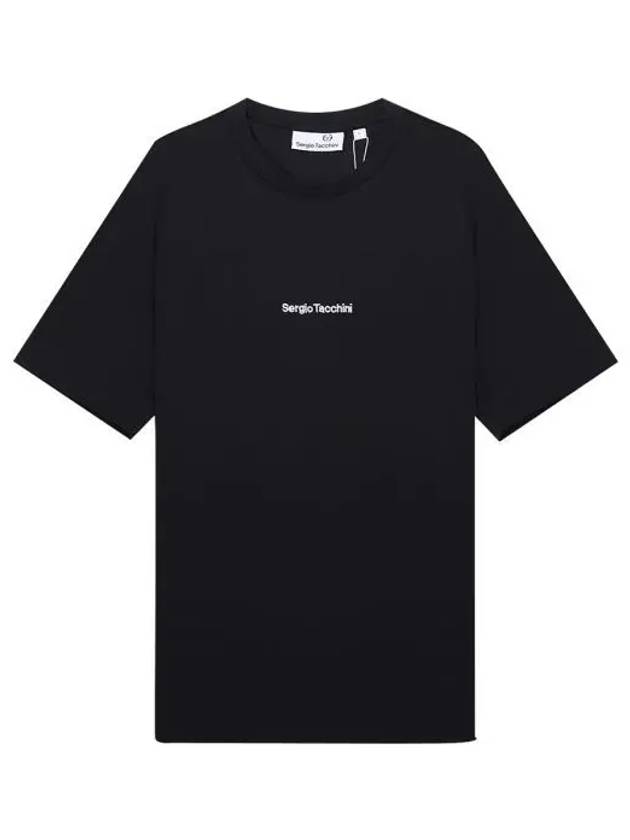 FINE T SHIRT MVS23 40150 BLACKwhite - SERGIO TACCHINI - BALAAN 1