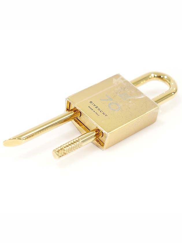 BK60D5K1C9 Gold Metal Small 4G Padlock Pendant Keyring Bag Charm - GIVENCHY - BALAAN 4