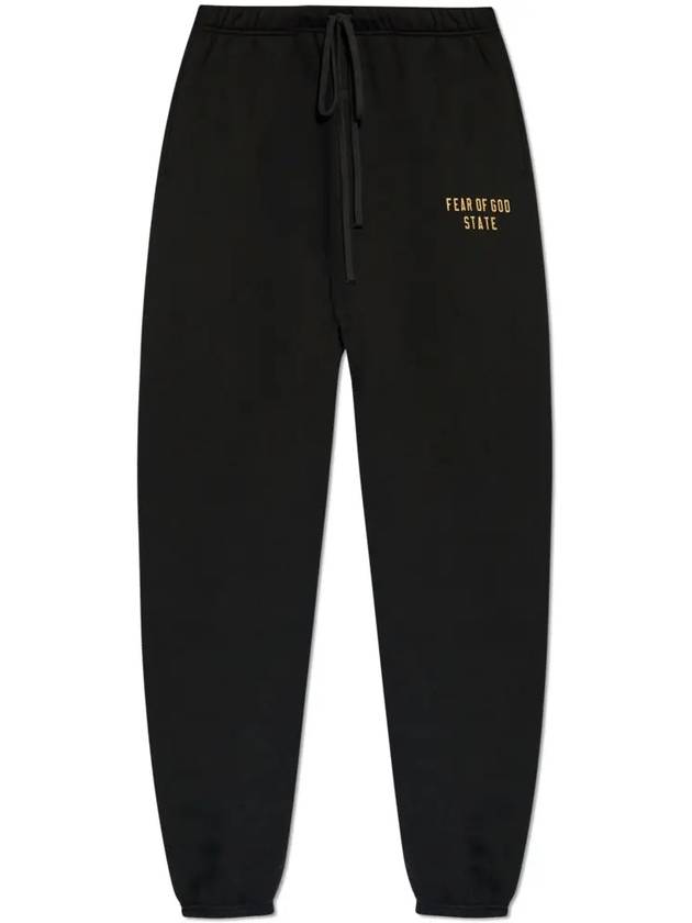 Essential Fleece Track Pants Black - FEAR OF GOD - BALAAN 2