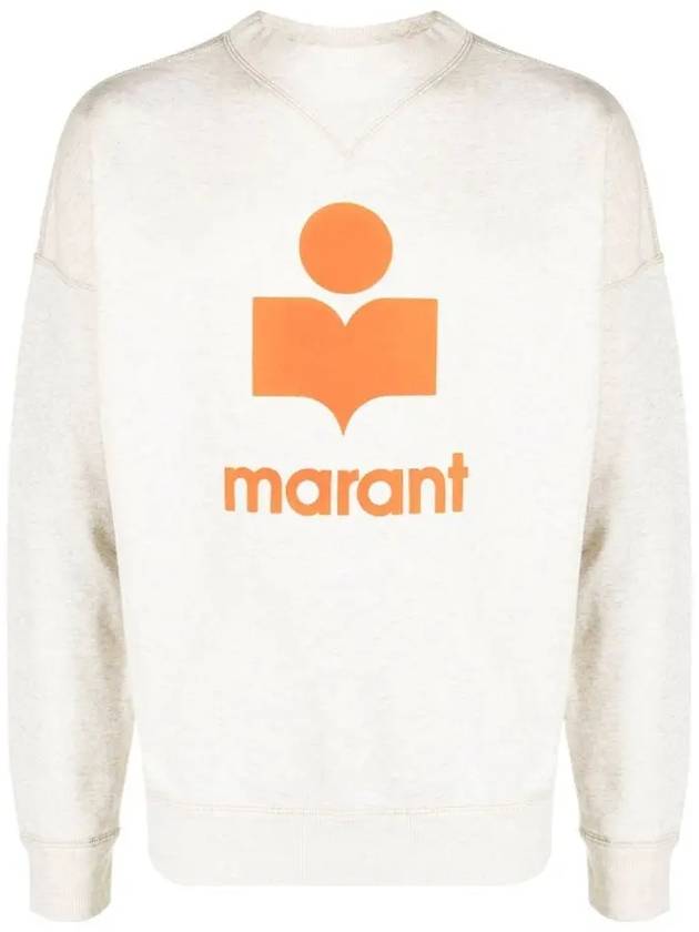 Melvis Big Logo Sweatshirt Ecru - ISABEL MARANT - BALAAN 2