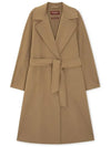 Cles Belt Single Coat Camel - MAX MARA - BALAAN 2