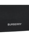 Check Slim Bifold Leather Half Wallet Beige - BURBERRY - BALAAN 6