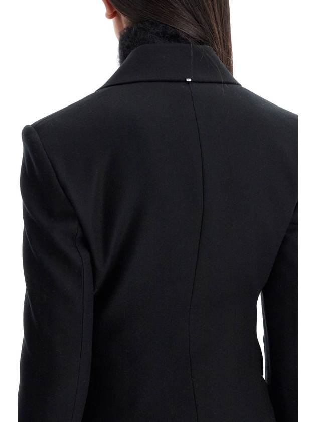 Office Stretch Wool Jacket Black - MAX MARA SPORTMAX - BALAAN 5