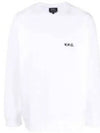 Boxy Petit VPC Sweatshirt White - A.P.C. - BALAAN 2