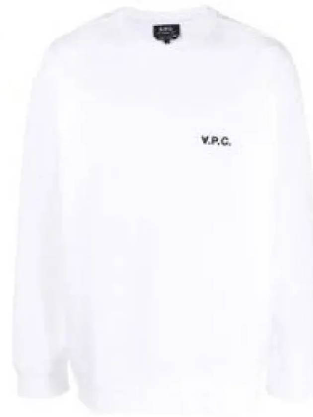 Boxy Petit VPC Sweatshirt White - A.P.C. - BALAAN 2