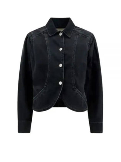 Valette Denim Jacket Black - ISABEL MARANT - BALAAN 2