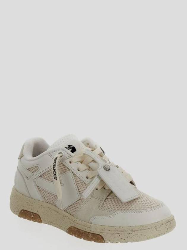 Slim Out Of Office Low Top Sneakers White - OFF WHITE - BALAAN 3