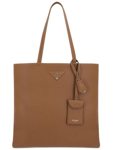 Prada Triangle Logo Tote Bag - PRADA - BALAAN 1