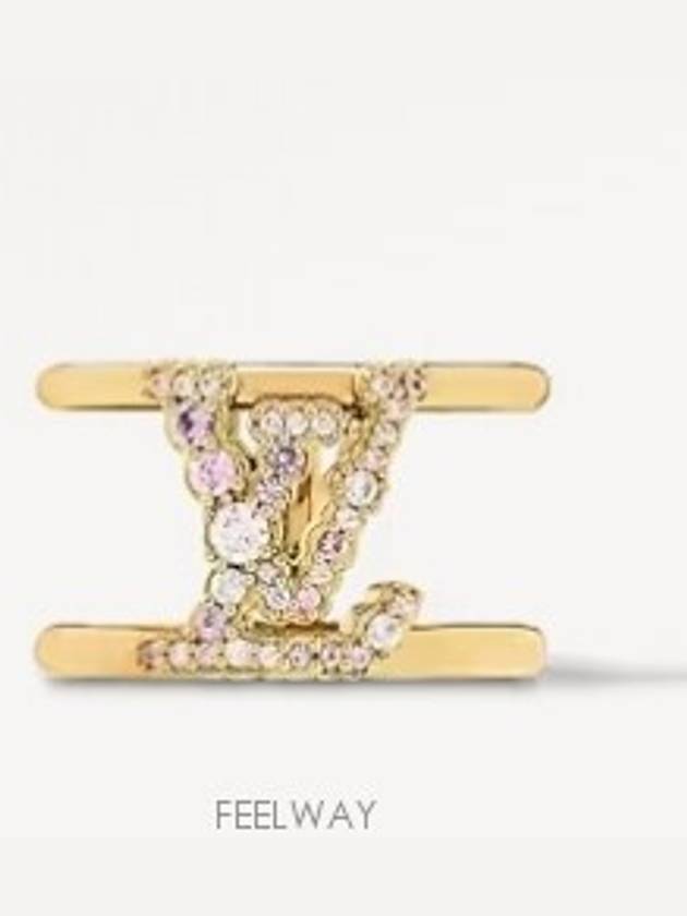 LV Iconic Tresor Ring Gold - LOUIS VUITTON - BALAAN 3