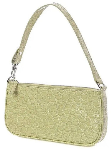 Silver Chain Coco Stamp Rachel Shoulder Bag RCLSOLVCCEMED - BY FAR - BALAAN 1