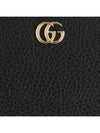 GG Marmont Zipper Long Wallet Black - GUCCI - BALAAN 4