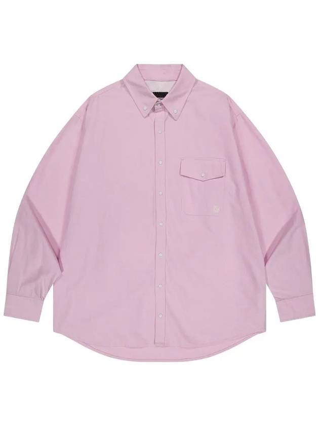 OG Stitched Oxford Snap Shirt Pink - OFFGRID - BALAAN 4