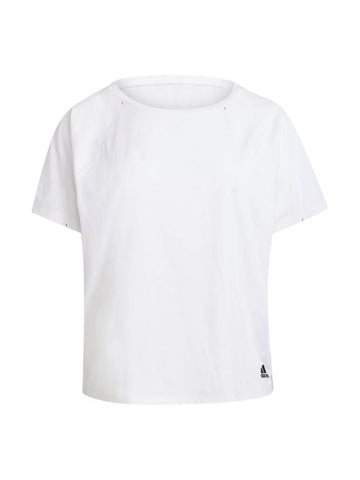 Sportswear Loose Fit Short Sleeve T-Shirt White - ADIDAS - BALAAN 1