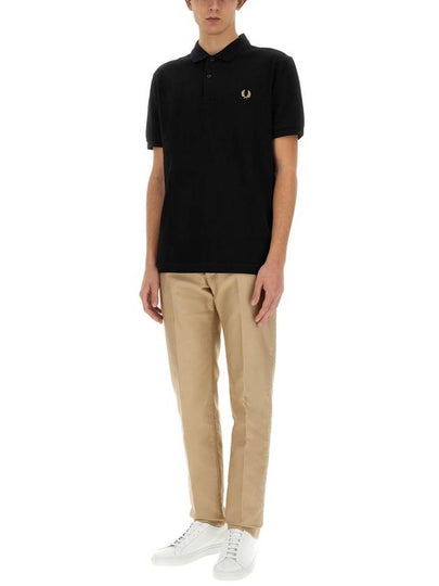 POLO WITH LOGO - FRED PERRY - BALAAN 2