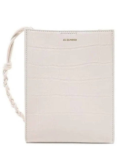 Tangle Small Leather Cross Bag Coconut - JIL SANDER - BALAAN 2