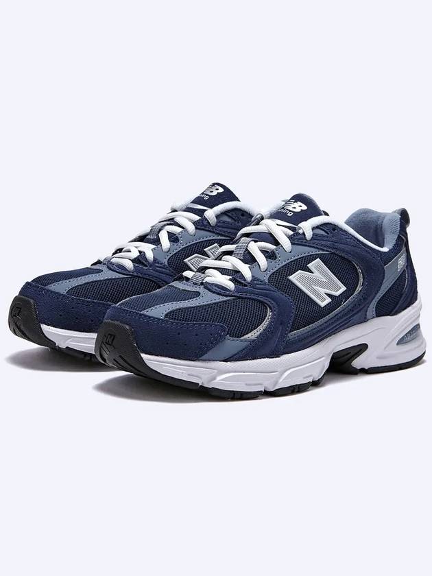 530 Mesh Low-Top Sneakers Navy - NEW BALANCE - BALAAN 2