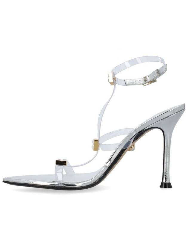 Alevì Addy 095 Nail Vegas Silver Sandals - ALEVI - BALAAN 3