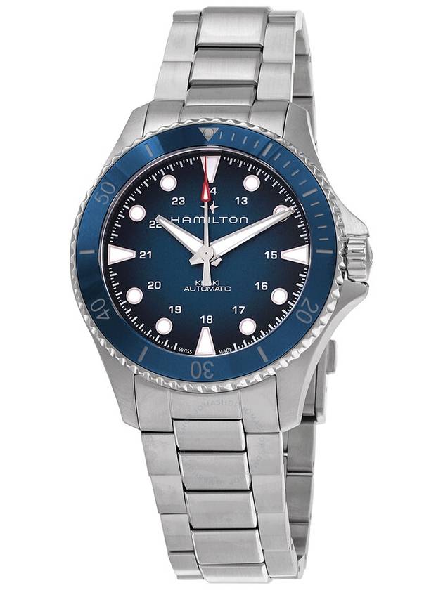 Scuba Automatic Metal Watch Khaki Navy Silver - HAMILTON - BALAAN 2