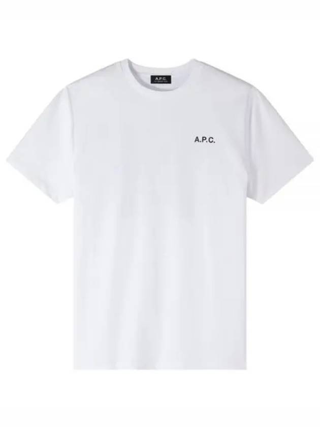 Wave Short Sleeve T-Shirt White - A.P.C. - BALAAN 2