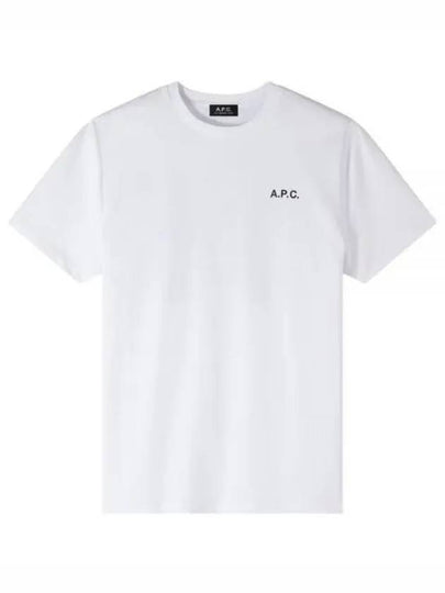 Wave Short Sleeve T-Shirt White - A.P.C. - BALAAN 2