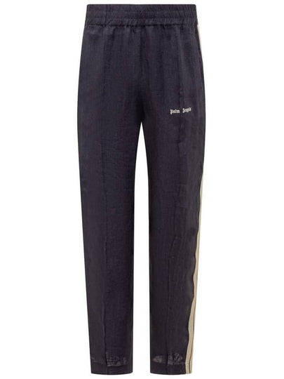 Side Stripe Linen Track Pants PMCJ021S24FAB0034603 - PALM ANGELS - BALAAN 2