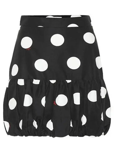 Daegu Puntto Polka Dot Mini Skirt 2641MDD19 195150 99 - MSGM - BALAAN 1