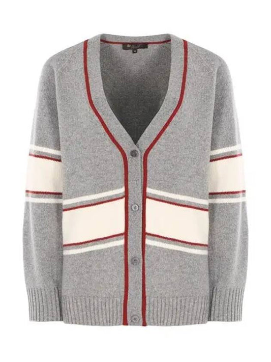 cardigan gray FAM0727 J0V9 - LORO PIANA - BALAAN 2