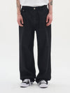 Summer denim wide pants black - BLONDNINE - BALAAN 1