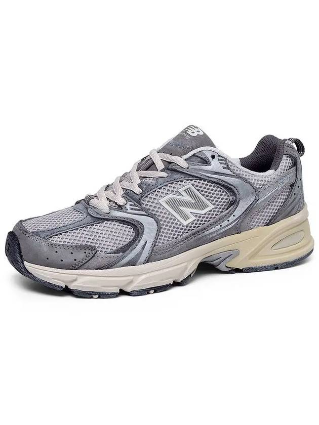 530 Premium Vintage Low Top Sneakers Grey - NEW BALANCE - BALAAN 7