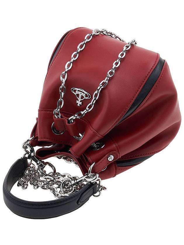 Chrissy Small Bucket Bag Red - VIVIENNE WESTWOOD - BALAAN 5